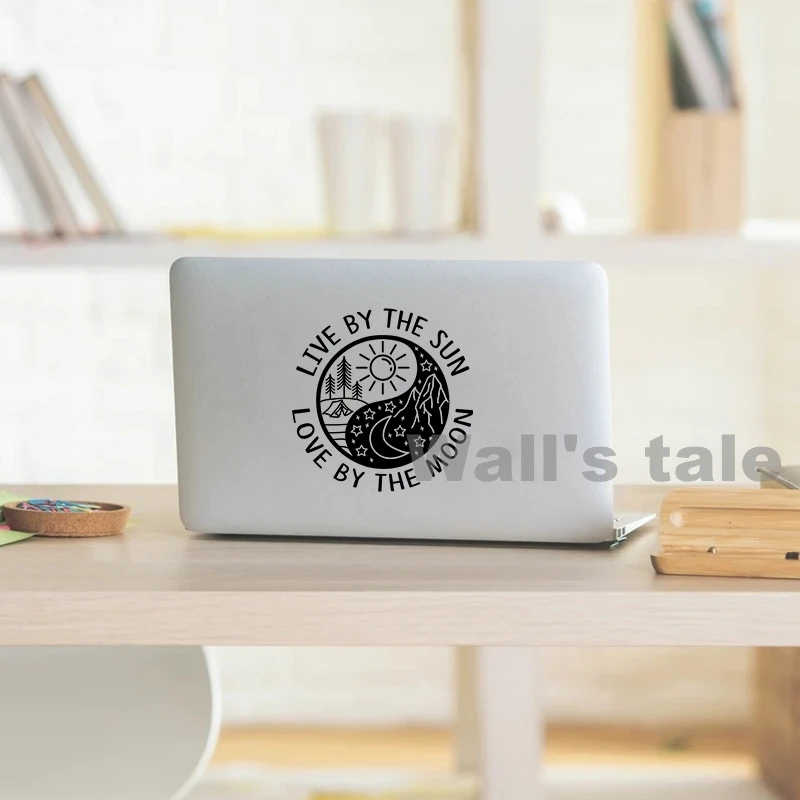 STICKER TAO YIN E YANG - Adesivo Decal Auto Moto Casco Murale PVC