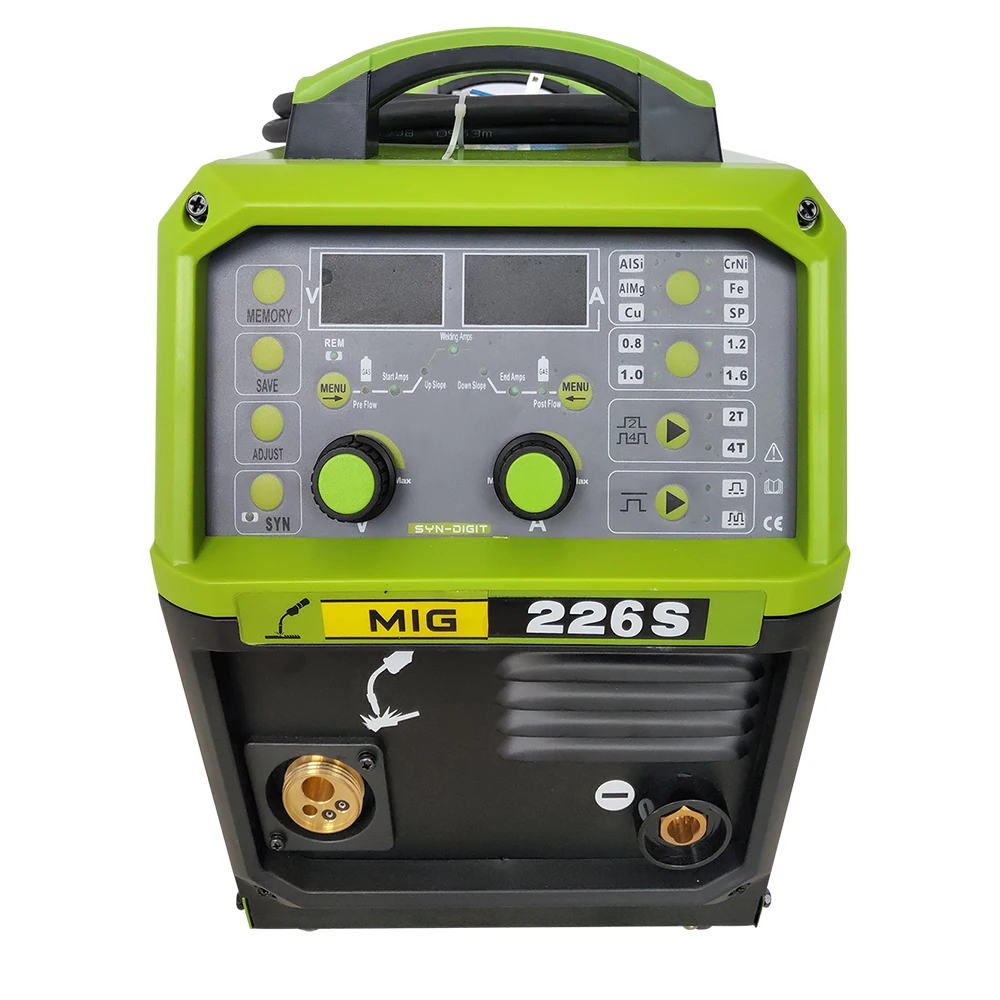

220V Professional MIG Welder Repair Machine Solary Digital Aluminum Inverter Welding Machine Soldadora Inverter 1 PC 60% 6.4kva