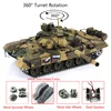 HENG LONG RC Tank 1/16 7.0 Upgraded Russia T90 3938 W/ 360° Turret Metal Tracks Remote Control Car Boys for Toys TH17850-SMT4 1