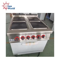 Commercial Kitchen Hot Plate 4 6 Burner Electric Cooking Stove 6 Hot Plate Electric Burner With Oven 2
