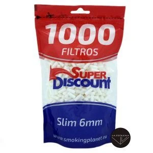 FILTROS IN SLIM 6 mm 200 UDS