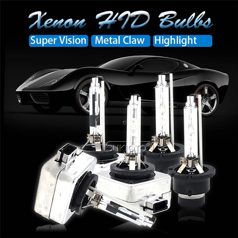 Car Xenon Headlight 2PCS D1S D2S D3S D4S 66140 66240 66340 66440 Xenon HID Lamp Bulbs Car Headlight