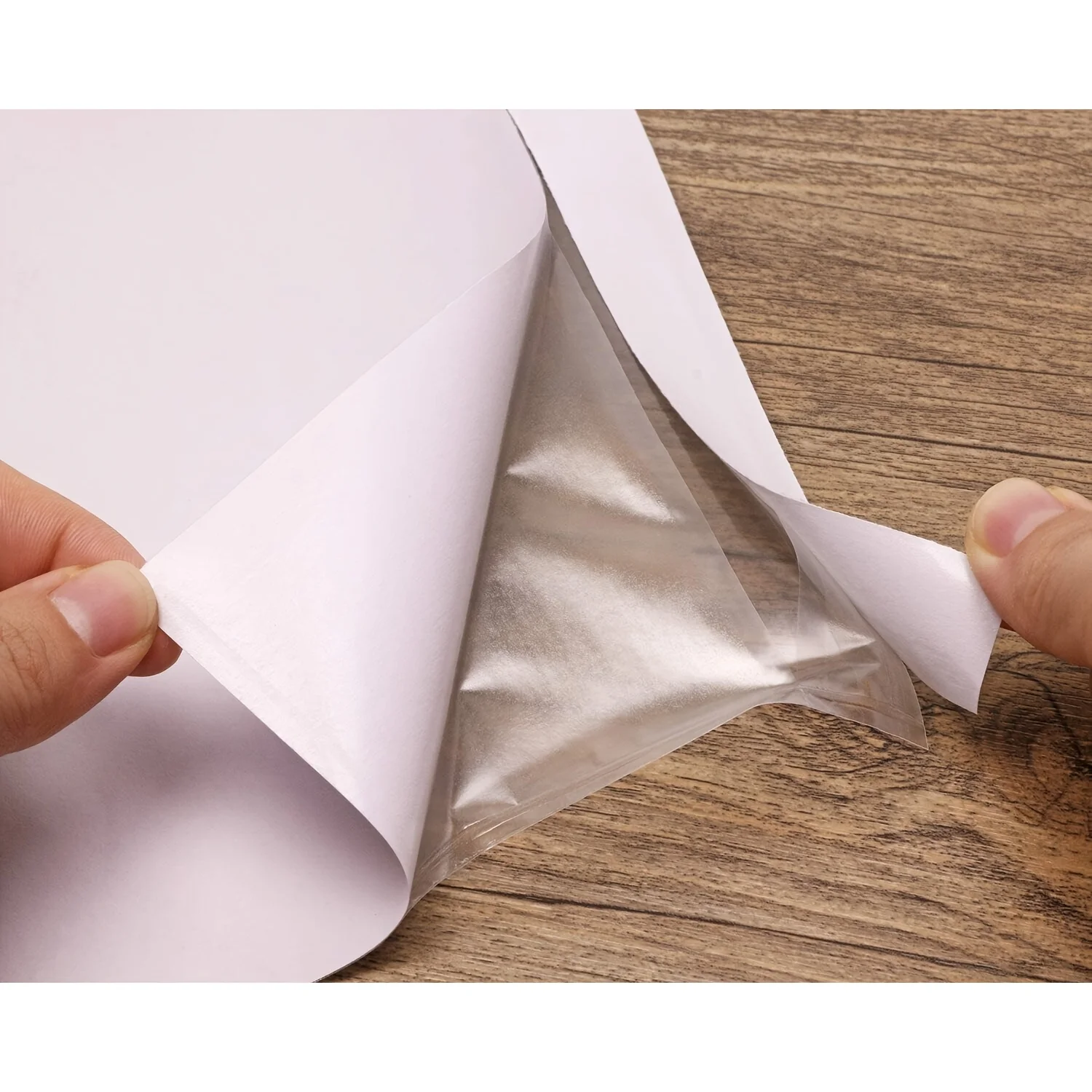 100pcs Clear Self-Adhesive Shipping Label Sleeves 4.5" x 5.5" - Waterproof Mailing Envelopes, Top Loading Packing List
