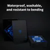 Creative Black Blue Plastic Poker PVC Waterproof Poker Card Chess and Board Game Card 3