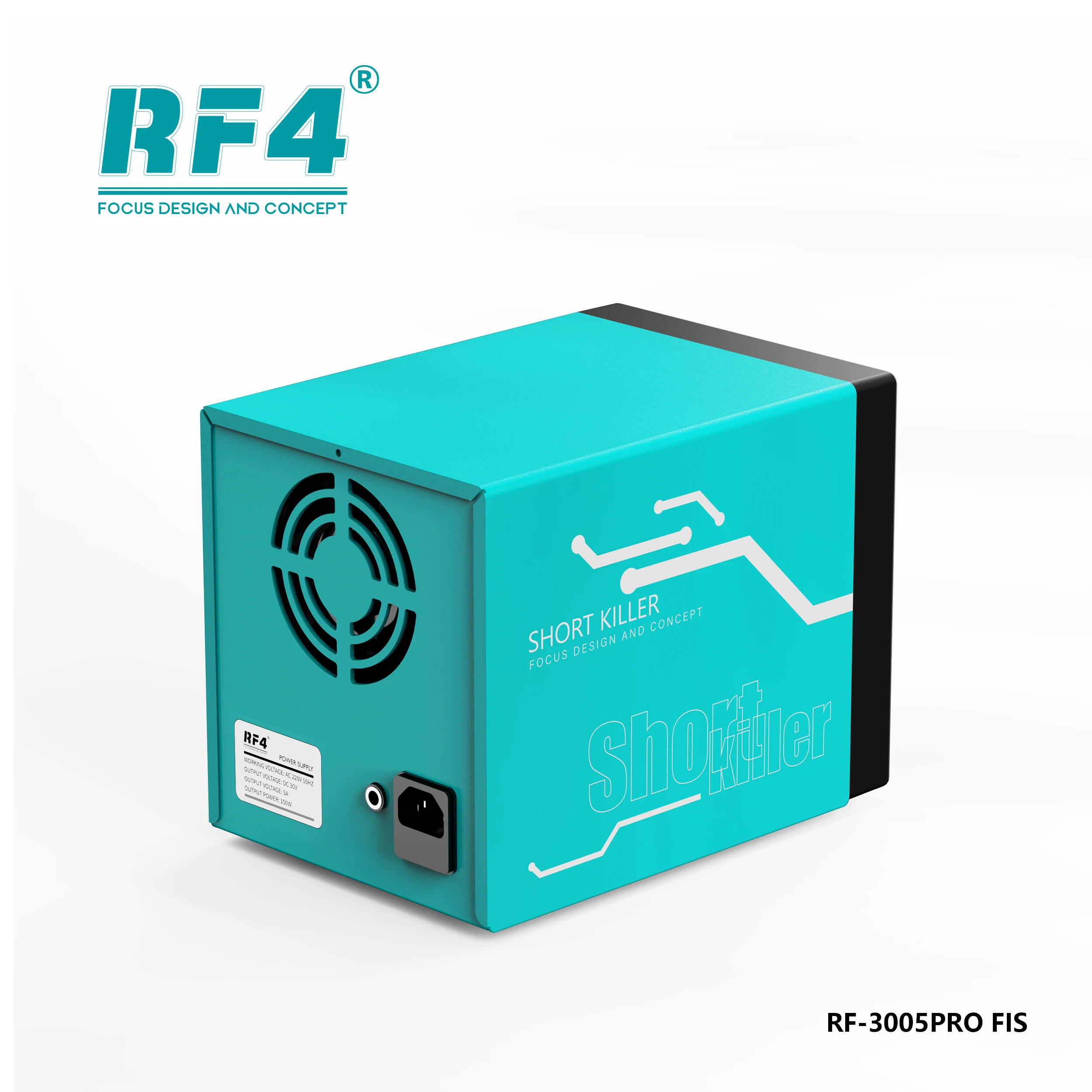 RF-305A 현미경 CNC DC 전원 공급 장치, 디지털 디스플레이, 빠른 프리셋, 다중 안전 보호, 장비 유지 보수