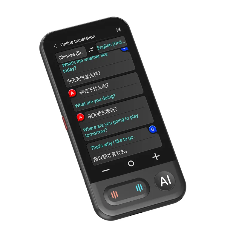 Smart Instant Voice Offline Translator Machine Z16 Support 139 Languages Real Time Multi-Languages Tool Portable Translation