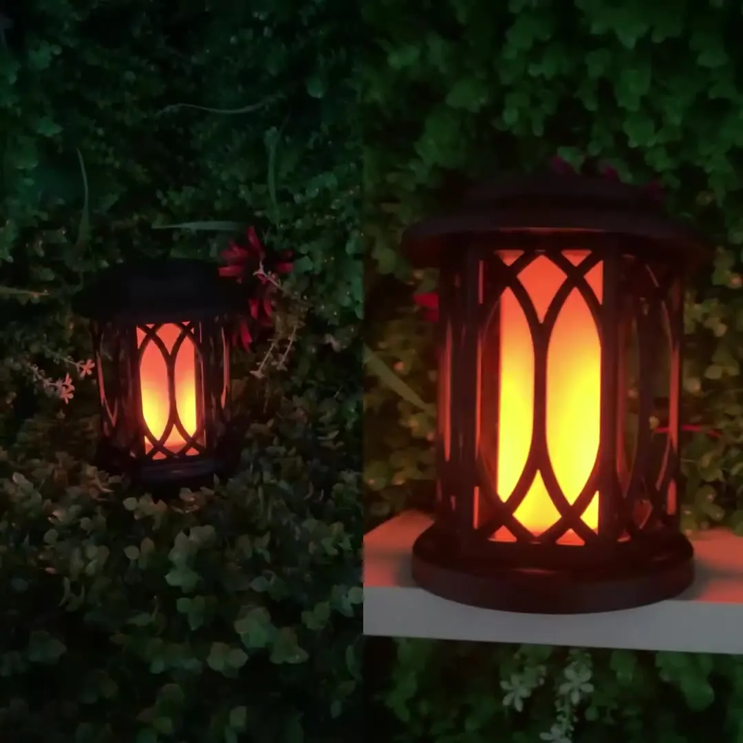 Outdoor Solar Lights, 6Pack Solar Torch Light With Flickering Flame, Halloween Lights Outdoor For Halloween Decor, Flame Torches For Outside, Luces Solares Para Exteriores Pathway Yard Garden Decor