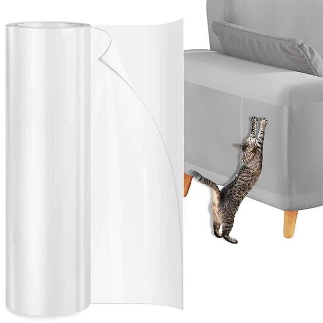Copridivano Antigraffio Gatto Pellicola Antigraffio Trasparente