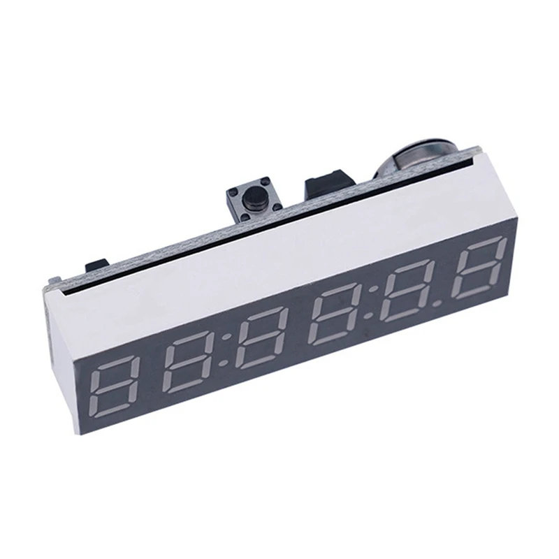 2Pcs 0.36 Inch 6-Bit Clock LED Digital Electronic Clock W Second Display Module Power Off Memory Brightness-D