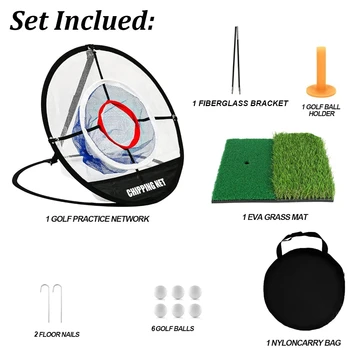 Pop-Up Golf Chipping Net 1