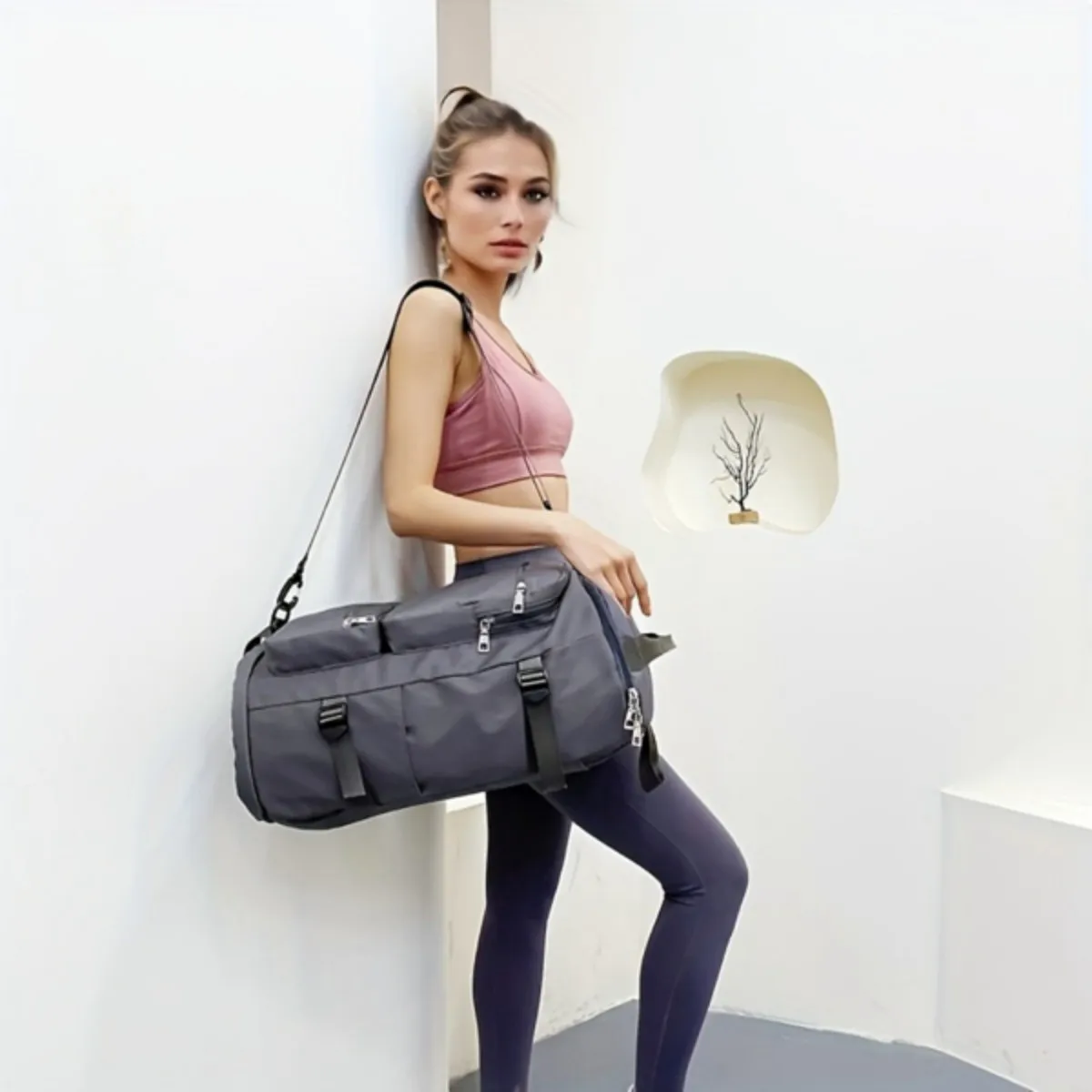 Large Capacity Travel Backpack Single Shoulder Swiming Pack Outdoor Crossbody Hand Bags Casual Fitness Backpacks