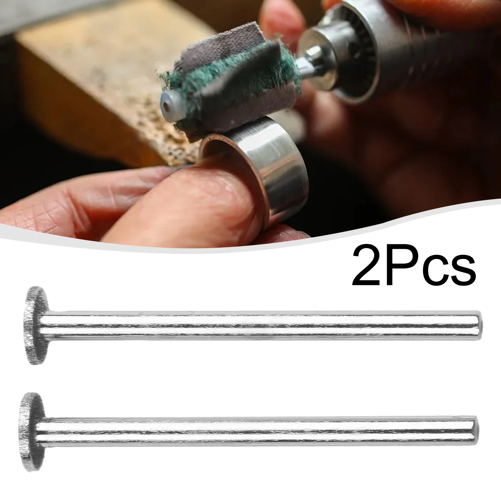 2pcs T Type Grinding Wheel 3mm Shank 6/8/10/10mm Head   45mm Length For The Polishing Of Jade Carving Stone Carving Welding Tool 2pcs mini diamond engraving bit 35mm carving pen point tools cnc milling cutter 90 degree circuit board metal stone