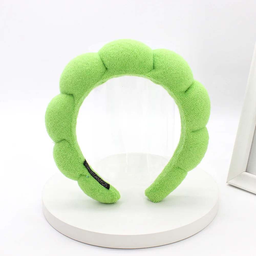 Luxurious Spa Headband for Women – Plush, Ultra-Soft and Versatile Hairband for Skincare, Yoga, and Facial Treatments