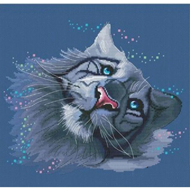 

6556 Cross Stitch Kits Cross-stitch Kit Embroidery Threads For Embroidery Set Christmas Crafts For Adults Embroidery Needles DIY
