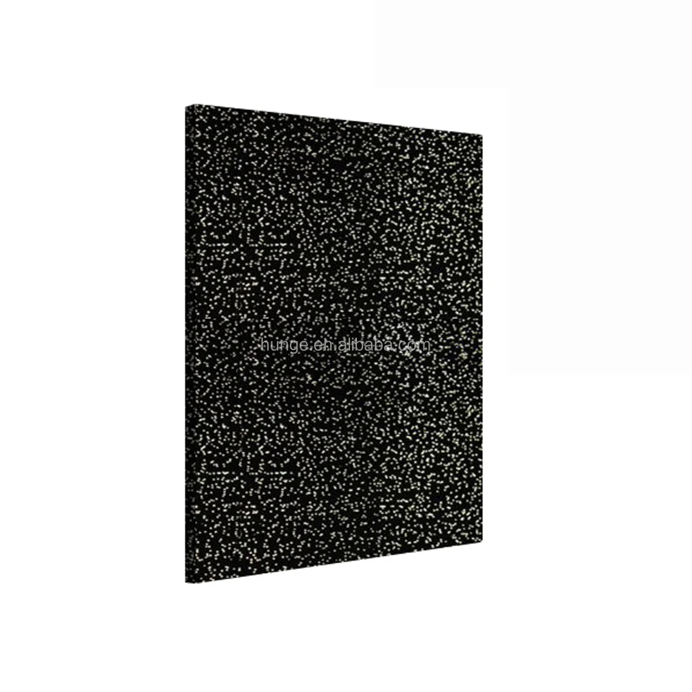 Light Transmitting Concrete Panel Starry Fiber Cement Board For Garden Yard Park Landscape Outdoor Lighting Decors