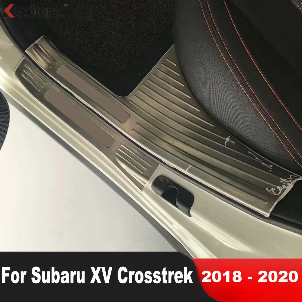 

Накладка на порог из нержавеющей стали для Subaru Crosstrek 2018-2020