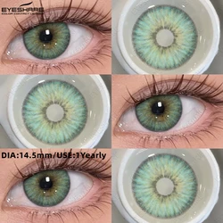 Festive Green & Multifaceted Color Contact Lenses - Premium Quality (ESTONIA - GREEN)