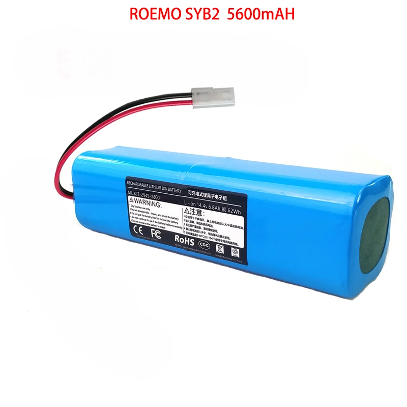 Bateria de Aspirador Robótico 14.8v 6800mah Inr18650 M264s2p 4in 662 Limpador Robótico Novo - Image 5
