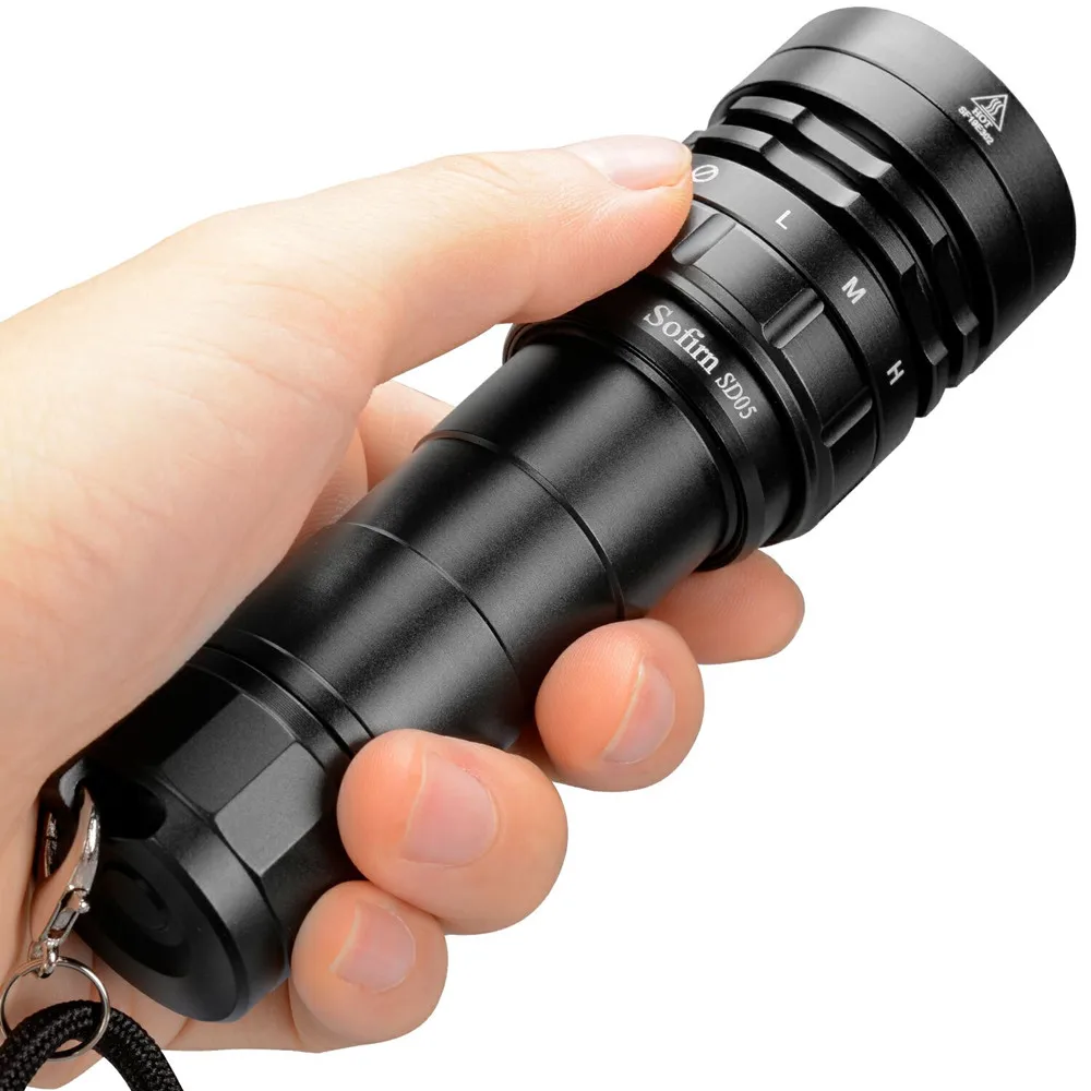 Sofirn SD05  ̺  XHP50.2  Ʈ 3000lm 21700 ͸ ̺ ġ, ׳ƽ ġ, 5000K 6500K