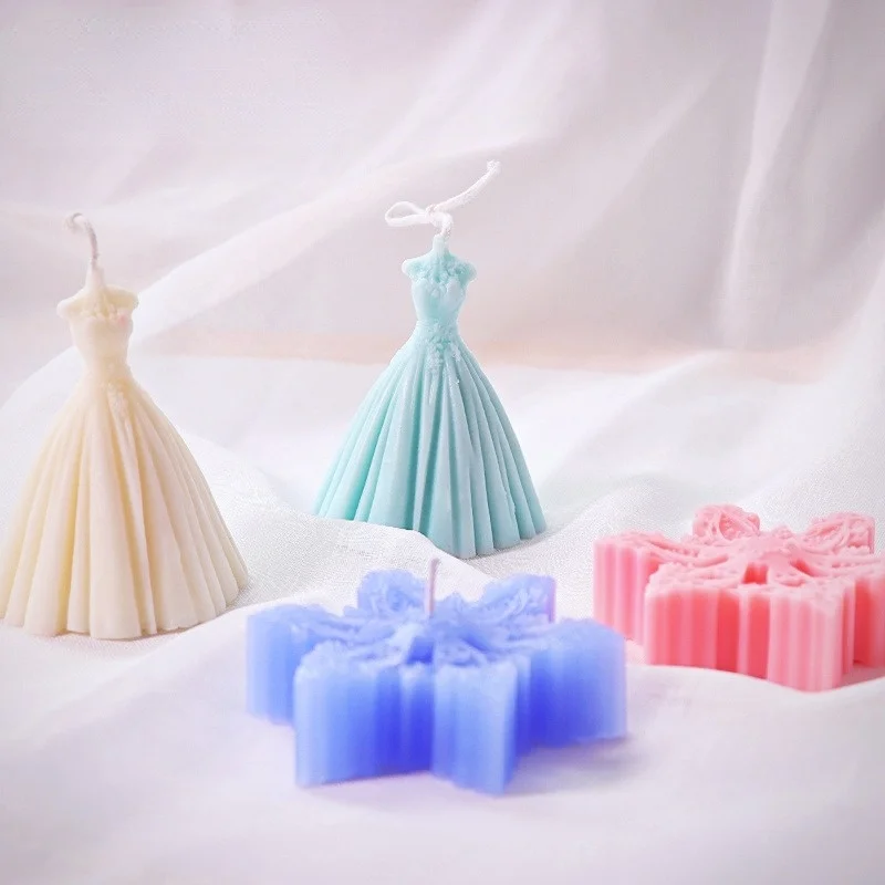 MOULE A MODELER,15--Moule à flocons de neige en résine, 1 pièce, en
