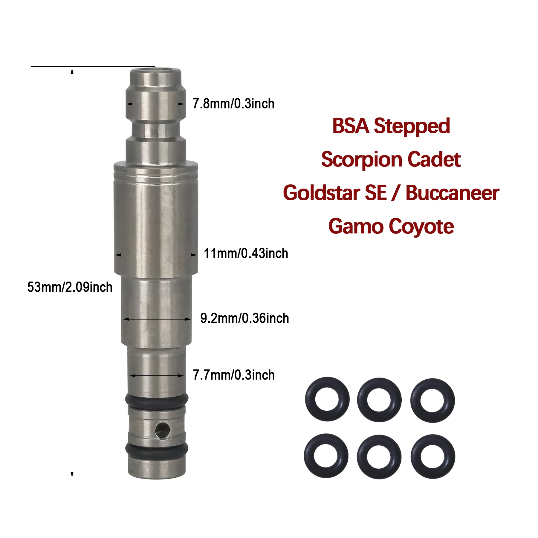 Air filling probe Cricket Ataman WEIHRAUCH BSA Walther Rotex BROCOCK Artemis Snowpeak SMK Hatsan