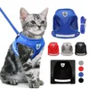 Breathable Cat Harness Escape Proof Cat Harness and Leash Set Kitten Puppy Pet Small Dog Chest Vest No Pull Reflective Chihuahua 2