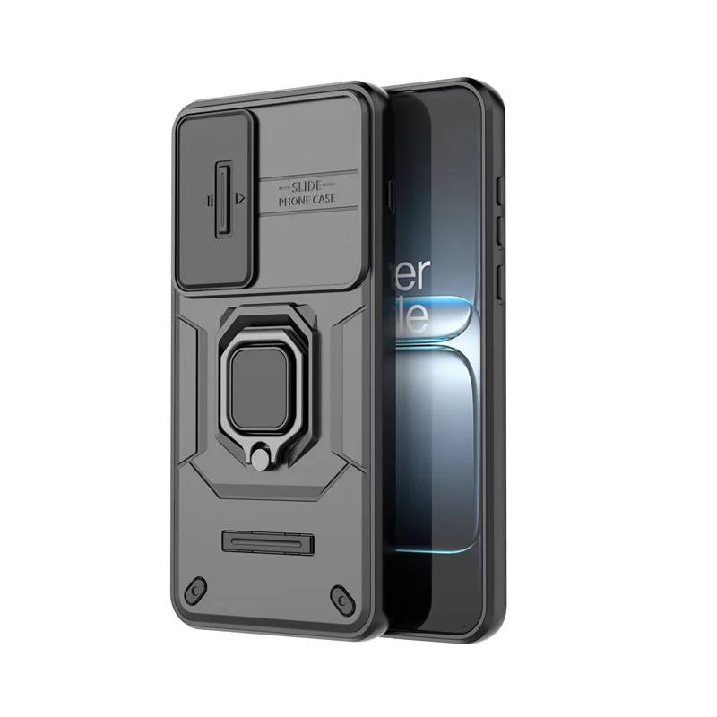 OnePlus Nord 5 Protective Slide Camera Lens Case - Shockproof Armor PC Phone Back Cover