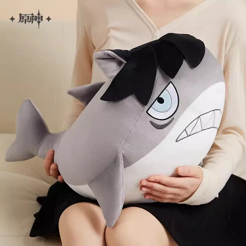 Genshin Impact Wriothesley Teyvat Zoo Themed Series Pillow Original Cosplay Plush Shark Prop Gifts