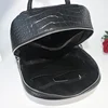 New Brand alligator Genuine Leather Men Backpacks Real Natural Leather Student Backpack Boy Luxury Business Laptop School Bag 4