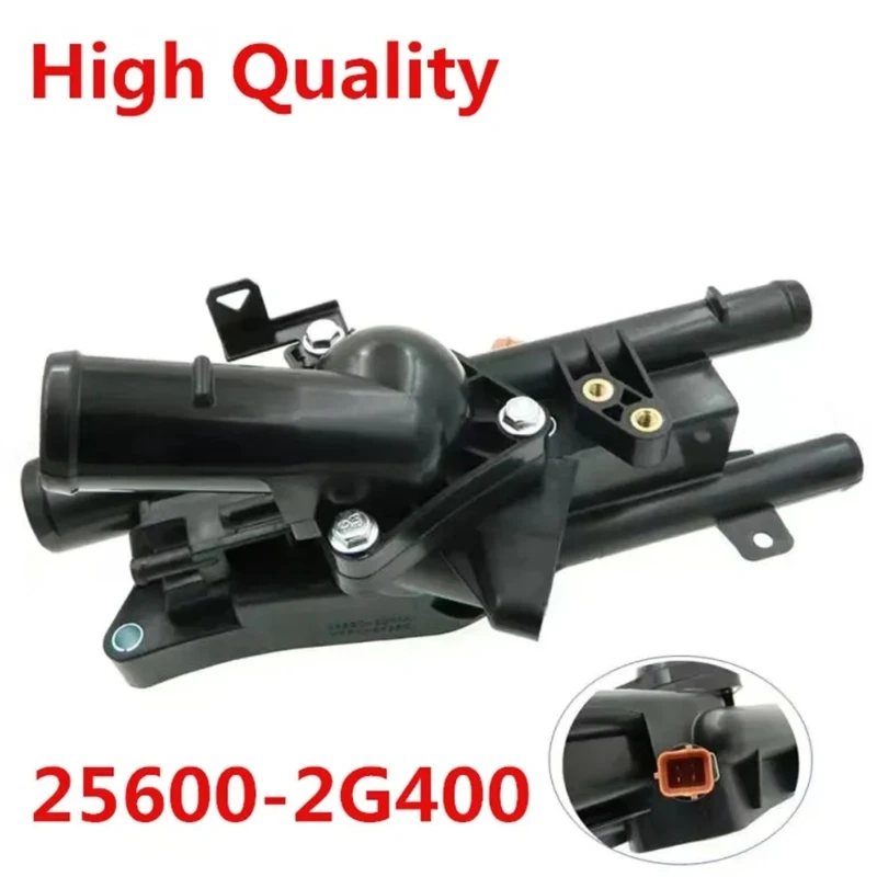 

For i45 L4 25600-2G400 Auto Part Engine Coolant Thermostat Housing Assembly Temperature Control Improve Efficiency