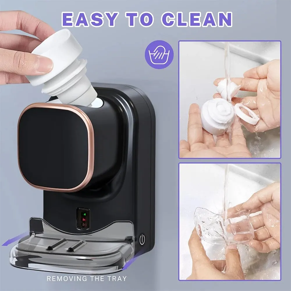 Automatic Toothpaste Dispenser Wall Mounted Electric Toothpaste Squeezer for Kids and Adults for Bathroom 3