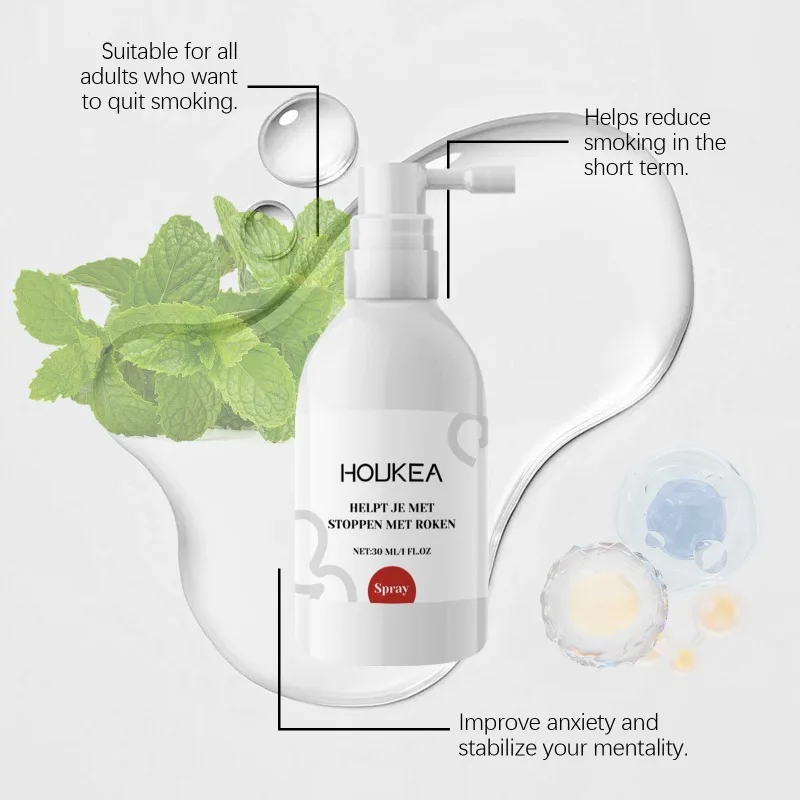 Mouth Odor Spray Natural Long-lasting Refreshing Remove Smoke Bad Breath Oral Cleaning Spray Portable Dating Smell Oral Care