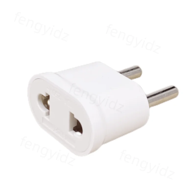 USA To Europe Travel Plug Adapter - Converts US Plug To EU Outlet