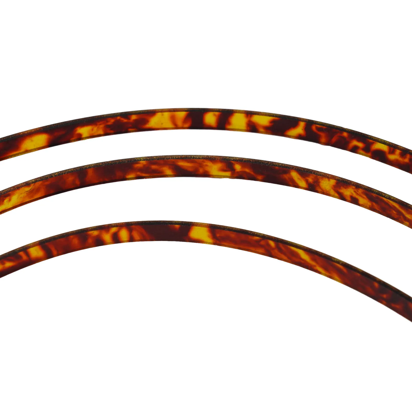 Селулоидная гитарная лента 62 мм для акустических классических гитар с конической инкрустацией и инструментом для обрезки кро...