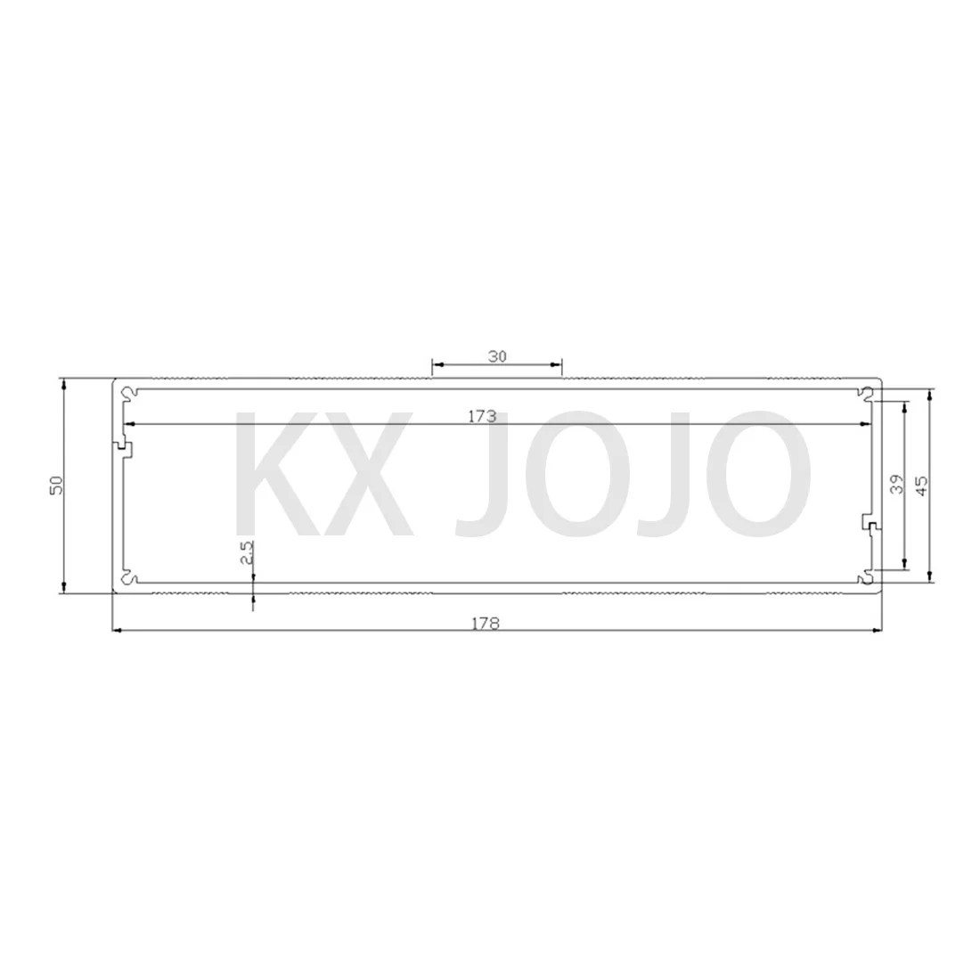 Scatola In Alluminio Per Elettronica - Custodia Impermeabile IP65, 50x178x220 Mm, Per PCB Fai Da Te - Foto 5