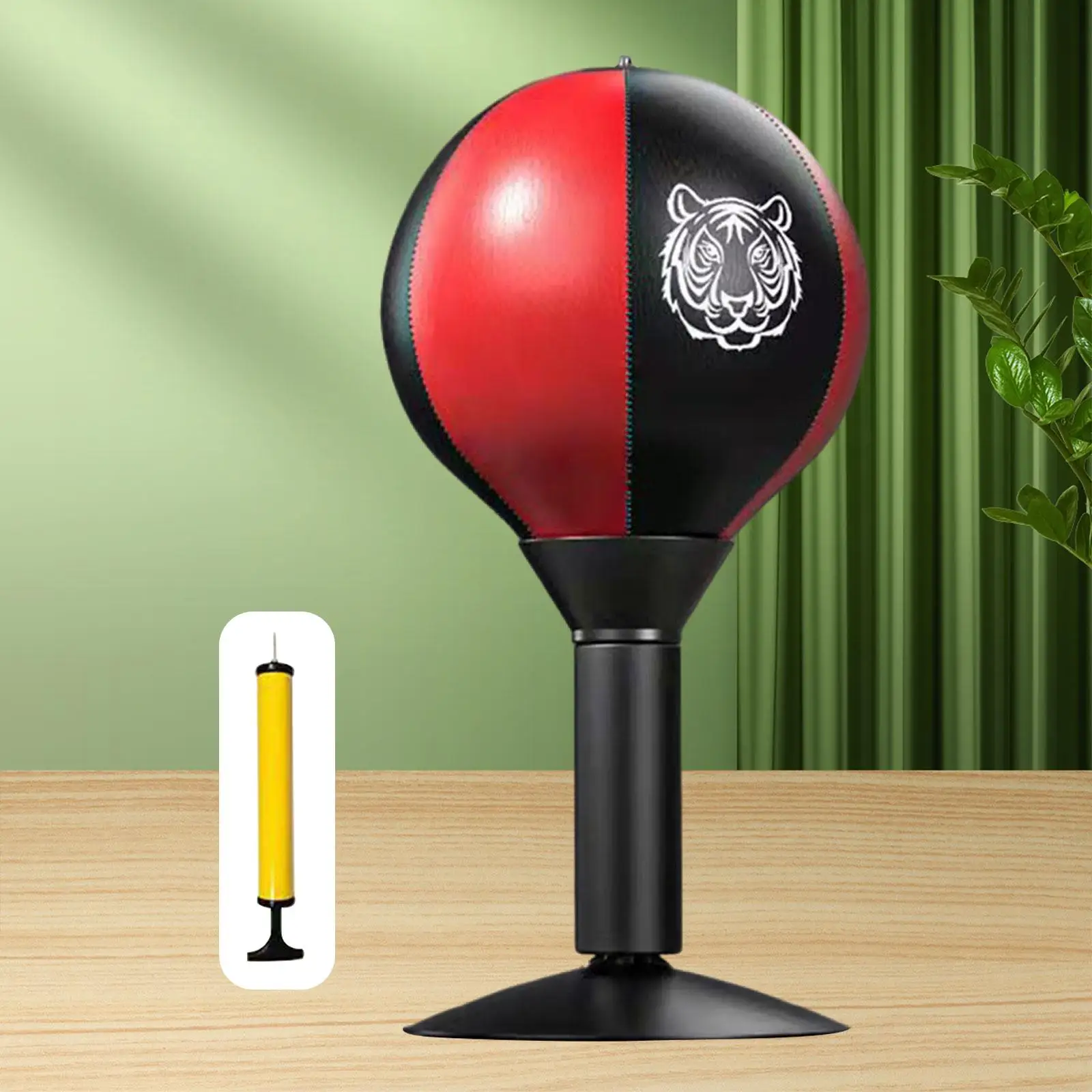 Desktop Punching Bag Fitness Workout with Air Pump Desktop Boxing Punch Ball