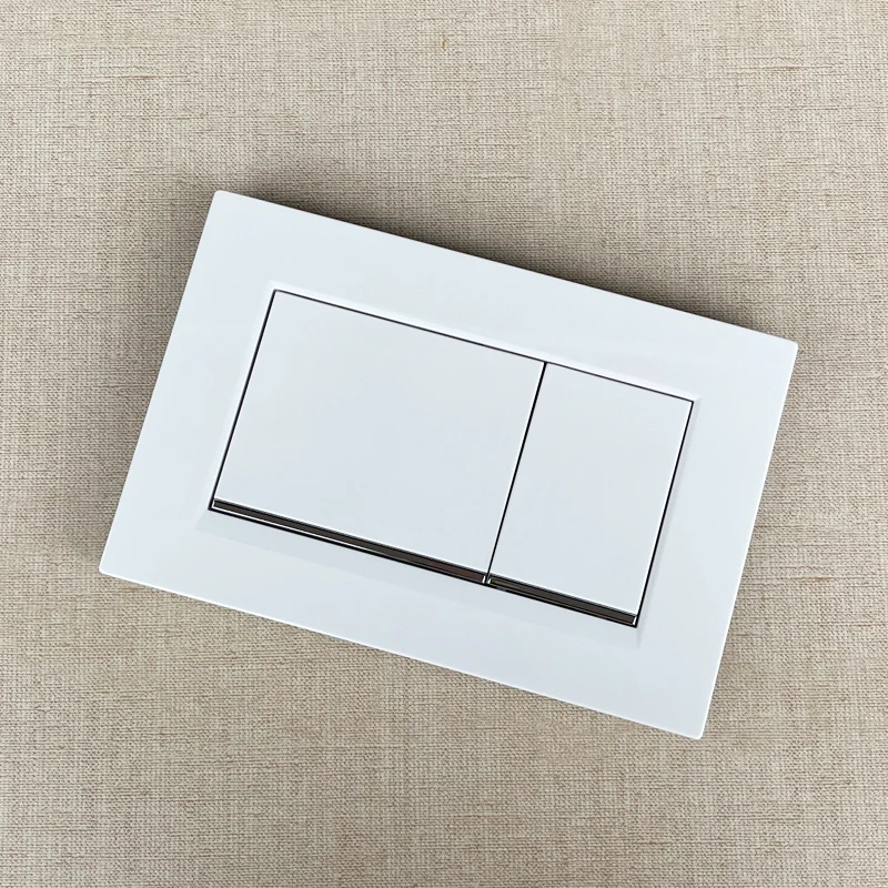 Toilet Accessories Water Tank Panel Dual Press Switch Wall Mounted bathroom accessories
