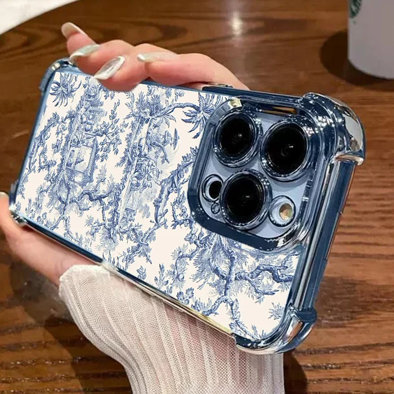 Charming Lily Plating Phone Case