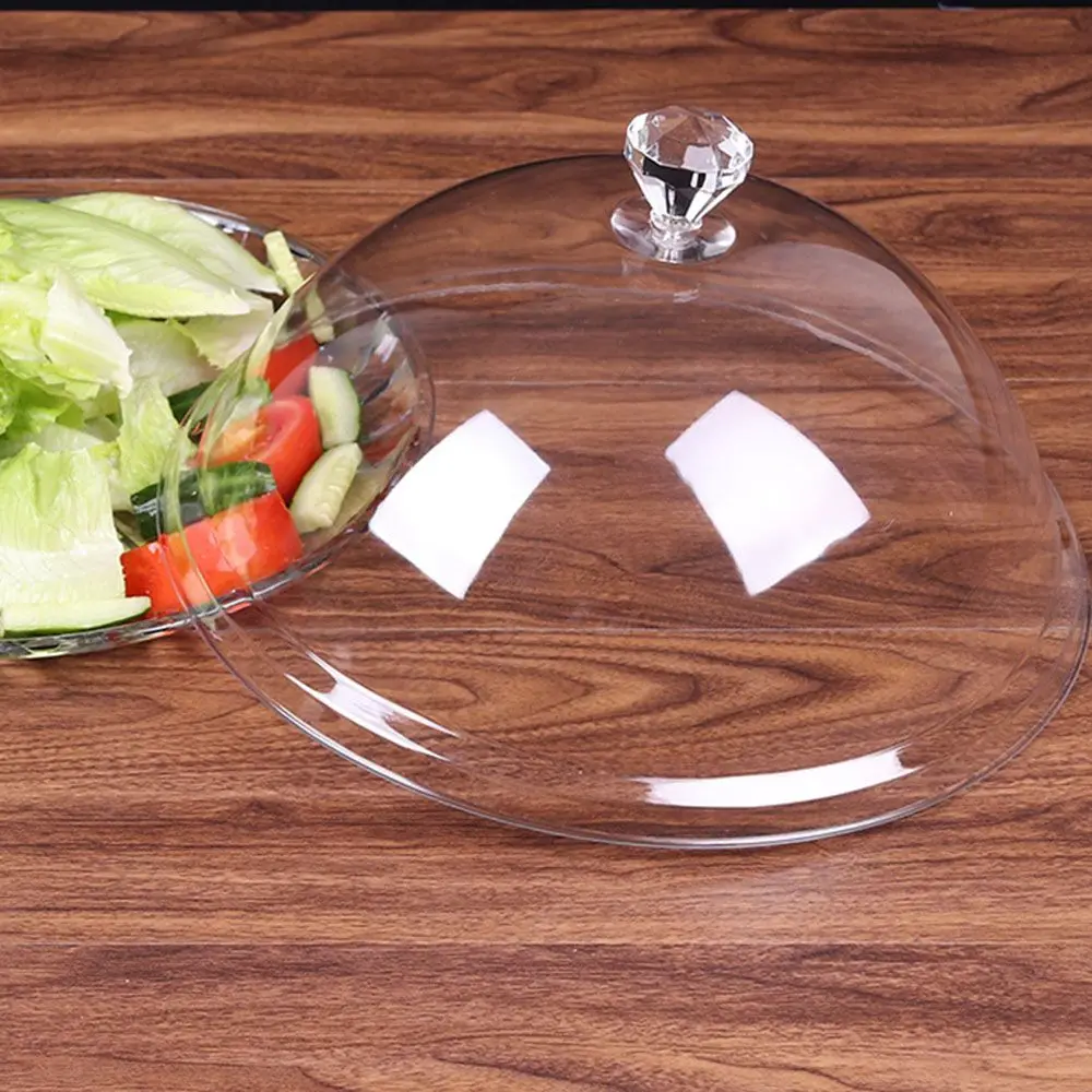 Cake Plate Bread Fruit Display Holder Food Cover Round Dish Party Decoration food cover kitchen utensils kitchen supplies