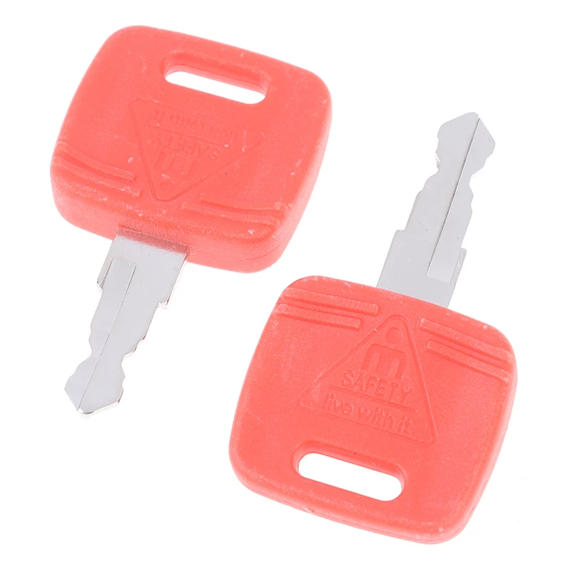 Heavy Equipment Ignition Key 2Pcs For John Deere Tractor RE183935 RE43492 RE71557 heavy equipment ignition key