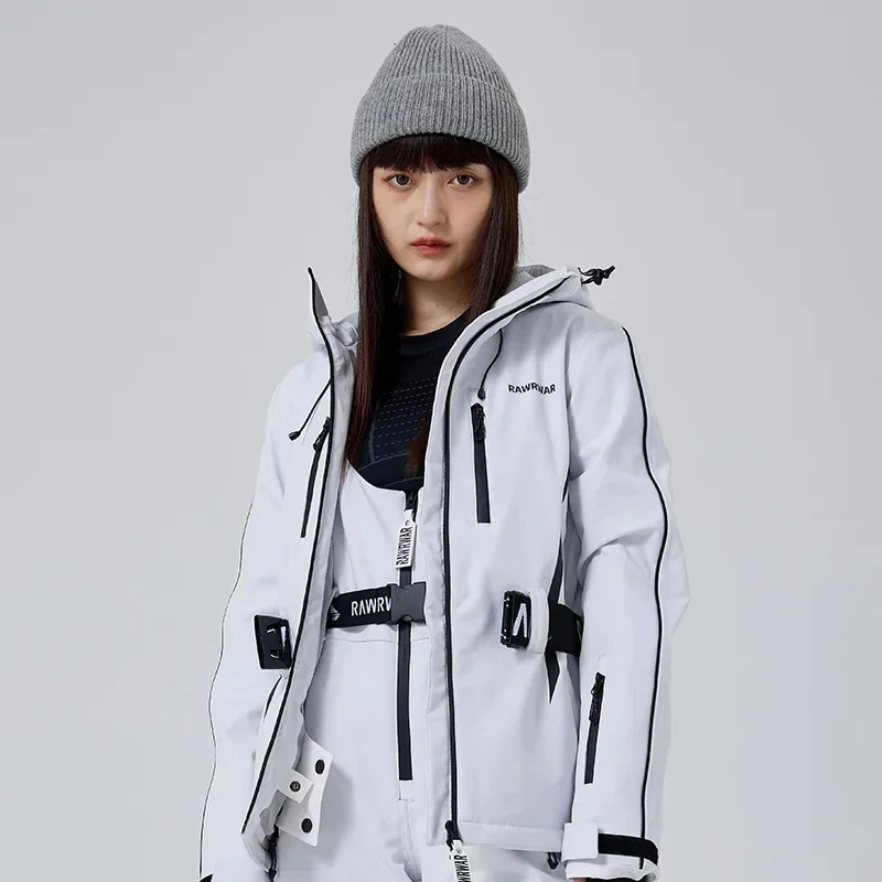 Windproof Warm Cotton Slim Fit Ski Top Women's Outdoor Sports Skiing Snowboarding Jackets Snow Overcoats