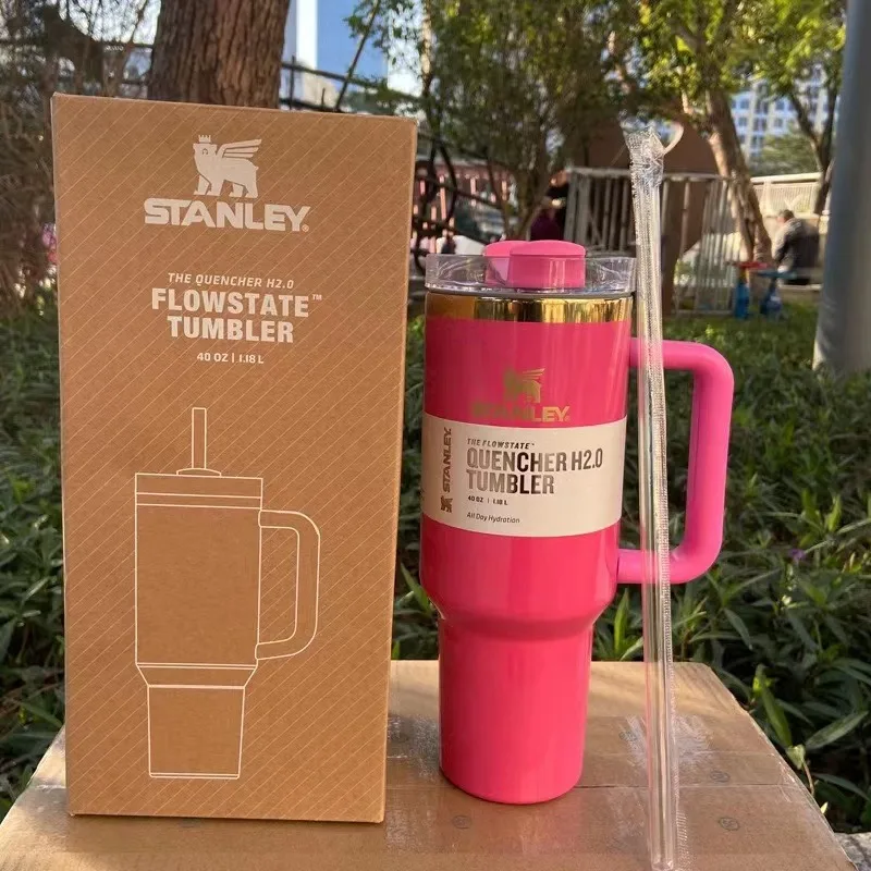 30oz/40oz Stanley Adventure Quencher H2.0 Tumbler With Handle Stainless  Steel Water Bottle Vacuum Insulated Travel Cup - AliExpress