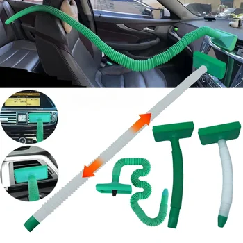 Presa d'aria dispositivo di raffreddamento Auto aria condizionata sfiato condizionatore di raffreddamento ventola di ventilazione lunghezza regolabile sedile Auto tubo di raffreddamento parti di automobili