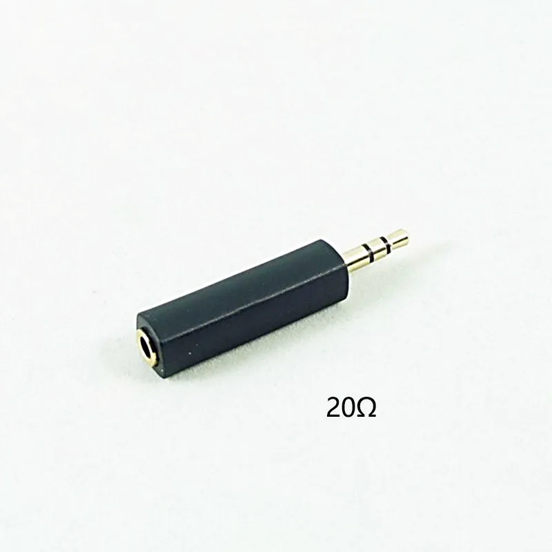 3.5mm Impedance Adapter Plug Noise Reduction usb adapter converter for HiFi Audiophile Player Earphone