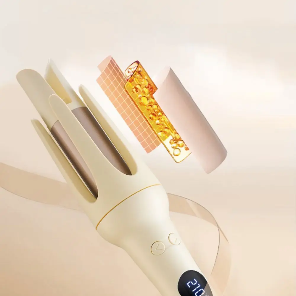 Automatic Hair Curling Iron,Rotating Hair Curler,Professional Styling Curling Wand,Negative Ion Does Not Damage Hair(USplug