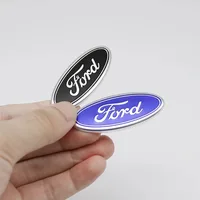 Badge central de volant de voiture, autocollant, accessoires d'intérieur pour Ford F150 Focus Ranger Fiesta Transit Mustang Mondeo 3