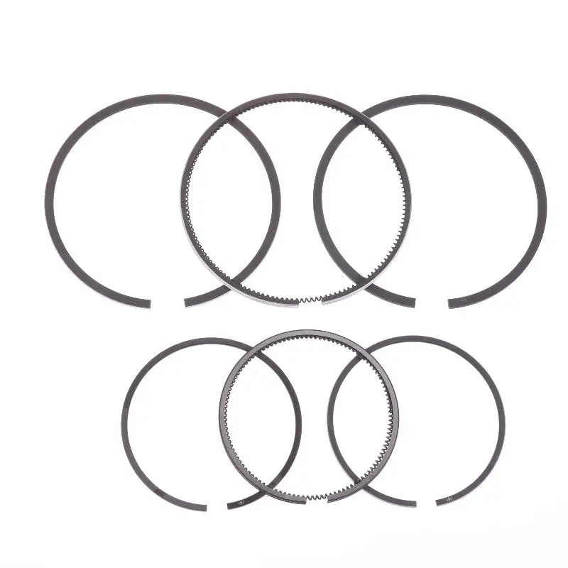 3개/세트 피스톤 링 단기통 디젤 엔진 168F 170F 173F 178F 186F 188F 192F 발전기 2KW 5KW 6KW 7KW 8KW 부품용