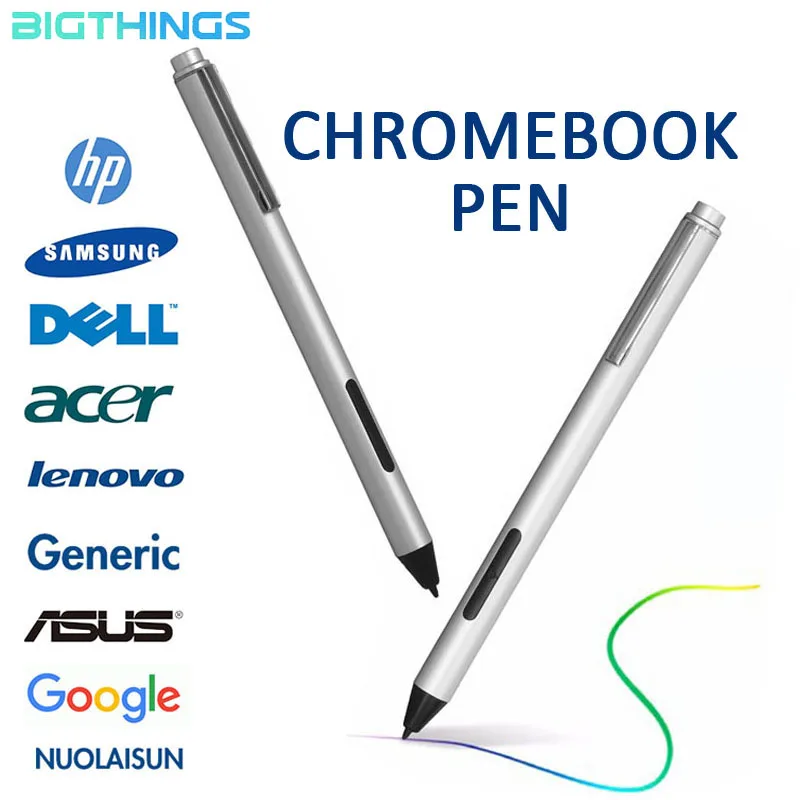 

Chromebook Pen USI Stylus Pencil with Palm Rejection 4096 Pressure Sensitive AAA Battery for HP ASUS Lenovo Tablet Chrome Book