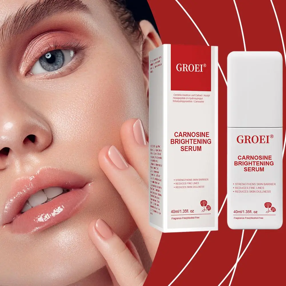 Carnosine Brightening Facial Serum Liquid Firming Moisturizing Nourishing Facial Serum Skin Care Shrink Pores