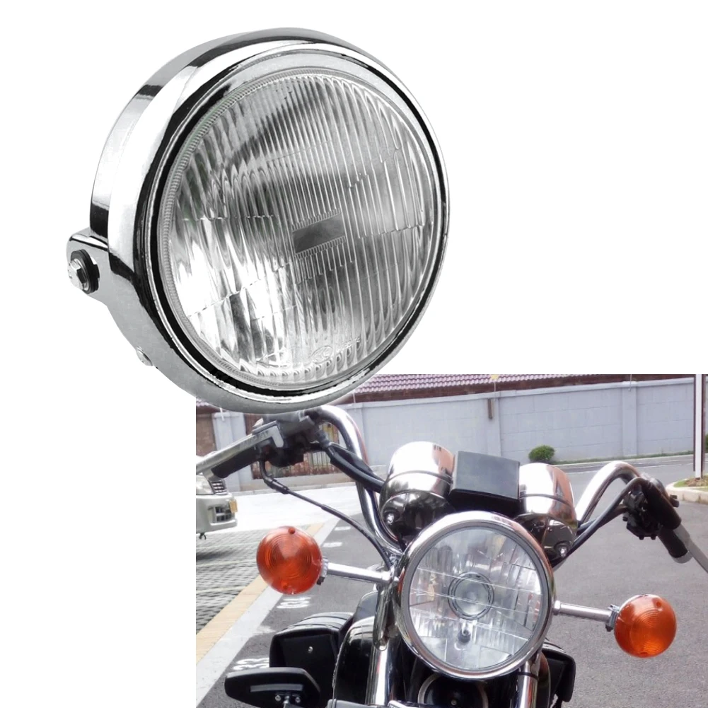 Optique de phare STANLEY 0001-1293 + cerclage pour Honda 125 CM - JC05